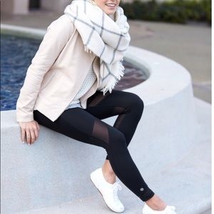 NWT - ATHLETA 100% LEATHER SALT FLAT JACKET